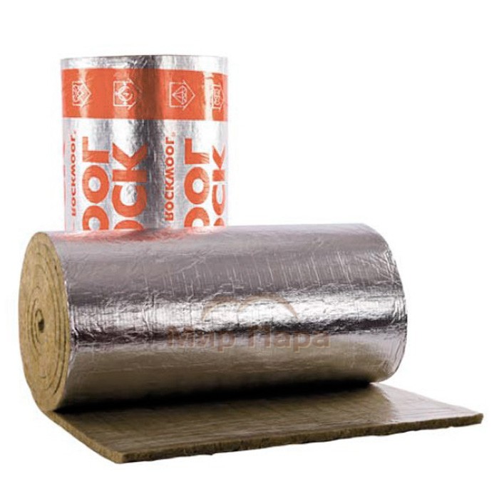 ROCKWOOL ТЕХ МАТ 5000х1000х50 каш/фол. (5м2/рул)